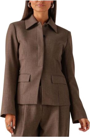 Moss Copenhagen Jassen, Dames, Bruin, S, Rosina Micchelle Blazer