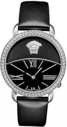 Versace Krios Quartz Black Dial Ladies Watch 93Q99D008