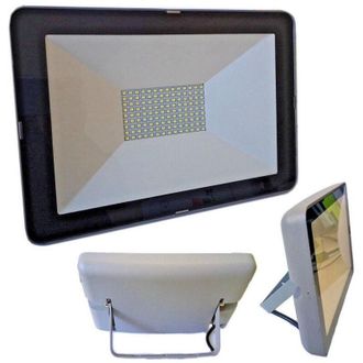 Trade Shop Trade Shop Traesio - Trade Shop - Faro Faretto Led Flood Light Ip66 Bianco Naturale Slim Led Smd 50 Watt