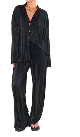 Show me your Mumu Black Sparkle Pants