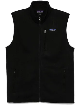 Patagonia Better Sweater vest - men - Recycled Polyester/Recycled Polyester - S - Black