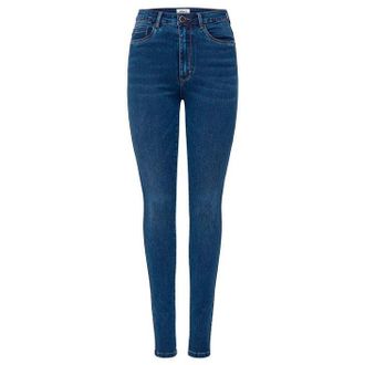 Only Enkel Dames Blauwe Skinny Jeans
