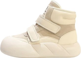 Generic Ladies Wide Fit Boots Size 6 Boots Soft and Comfortable Can Adapt To The Cold and Harsh Environment Wide Fit Walking Boots for Women (White, 4.5)