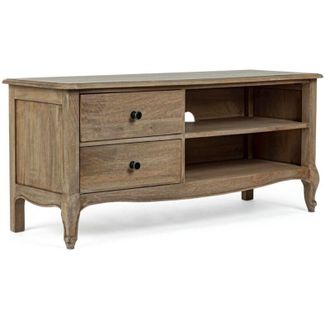 Hellin Mobile porta tv 2 cassetti in legno stile classico