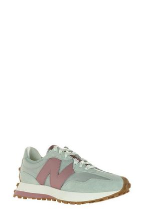 New Balance 327 Sneaker in Lone Star Grey/Rosewood at Nordstrom, Size 10.5