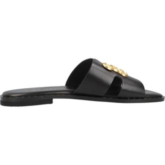Caryatis Greek Sandals Dames, Schoenen, Zwart, Maat: 38 EU Leer