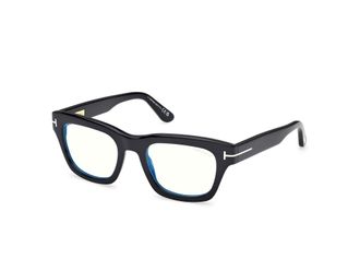 Tom Ford Blue Light Block Square Unisex Eyeglasses FT6036-B 001 52