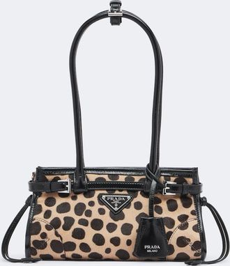 Prada Prada Bonnie Small calf hair shoulder bag