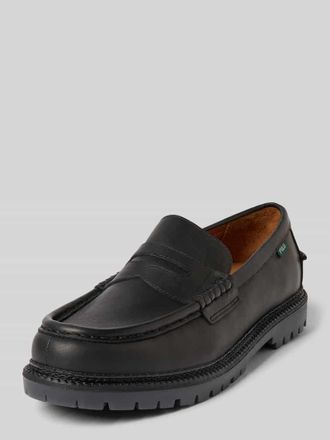 Polo Ralph Lauren Loafers aus Leder mit profilierter Sohle Modell JETT PENNY in Black, Gr&ouml;&szlig;e 46