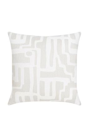 Elaine Smith Noble Indoor & Outdoor Woven Accent Pillow in Alabaster at Nordstrom, Size 20X20