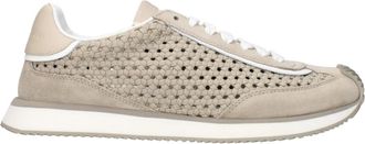 Dolce & Gabbana Cushion Sneakers - Heren - Sneakers - Beige - 39 EU - Leer - Schoenen