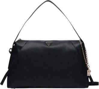 Guess Melody Cnvrtble Schoudertas - Dames - Handtassen - Zwart - ONE Size - Tassen
