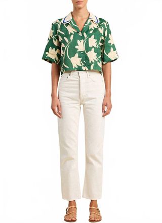 Trovata Thia Shirt Top In Madalena Floral