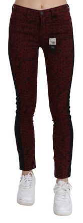 Costume National Mid Waist Slim Fit Cotton Womens Jeans