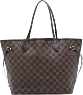 Louis Vuitton Pre-owned Tote Bags, female, Brown, Size: ONE SIZE Pre-owned Neverfull MM Tote Bag
