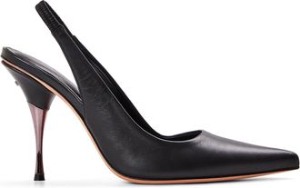 HUGO BOSS Womens Slb105 Na 10254667 0 Heeled Sandals in Black - Size UK 4