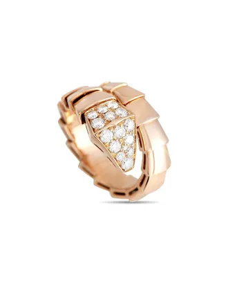 Bulgari 18K Rose Gold 0.53 ct. tw. Diamond Ring (Authentic Pre-Loved)