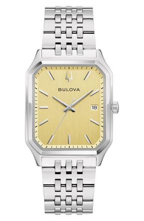 Bulova Tony Bennett We Are All Here Bracelet Watch, 32mm in Silver-Tone at Nordstrom