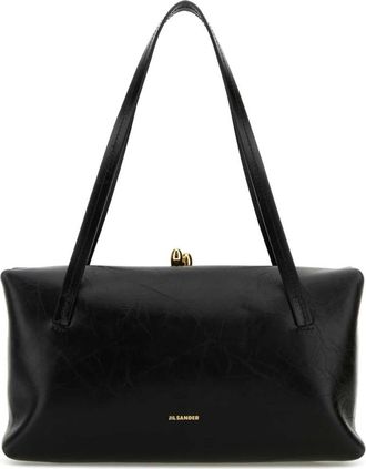 Jil Sander Shoulder Bags, female, Black, ONE SIZE, Goji Pillow Handle SM Shoulder Bag