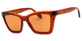 Ferragamo SF2039SE 224 Womens Sunglasses Red Size 53