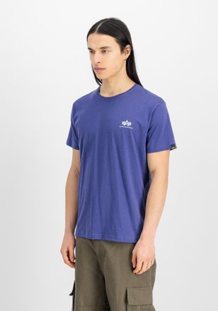 Alpha Industries T-Shirt ALPHA INDUSTRIES Basic T-Shirt SL, Herren, Gr. XL, lila (night lila), Obermaterial: 100% Baumwolle, Shirts T-Shirt