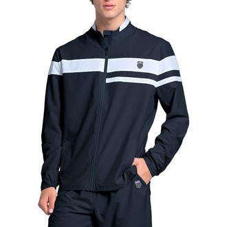 K-Swiss Ripstop Mens Tennis Jacket in Black at Nordstrom, Size X-Large