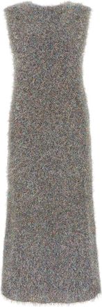 Jil Sander Multicolor Polyester Blend Dress