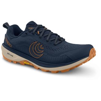 Topo Athletic Mens Terraventure 5 Trail Running Shoe In Navy/orange