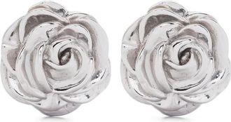 Magda Butrym Orecchini con rosa - Argento