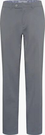 Brax Mens Evans Flat Front Pants In Silver