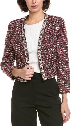 Milly Milly Tweed Crystal Jacket