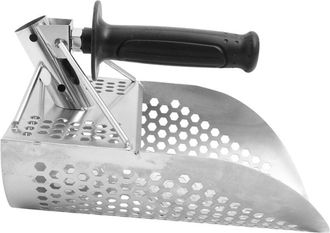 OEM Pala Detectora De Metales, Herramienta De Excavaci&oacute;n Para La B&uacute;squeda De Tesoros En Playa Y Tierra, Duradera Con Dise&ntilde;o Perforado Para Una R&aacute;pida Sepa