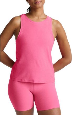Beyond Yoga Featherweight Rebalance Tank in Luscious Pink Heather at Nordstrom, Size X-Small