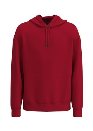 Joop Kapuzensweatshirt JOOP JEANS Sidney, Herren, Gr. XXL, rot (dunkelrot), Sweatware, Obermaterial: 100% Baumwolle, clean, unifarben, regular fit normal, 