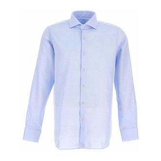 Bagutta Formal Shirts, male, Blue, Size: 5XL Camicia