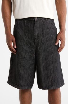 Honor The Gift Gears Denim Carpenter Shorts in Black at Nordstrom Rack, Size 30