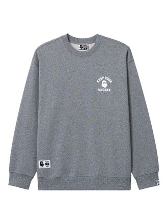 Fingercroxx cotton sweatshirt - men - Cotton - M - Grey