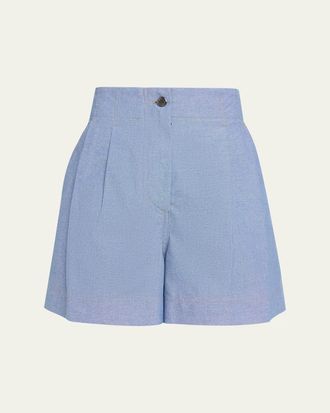 Moncler Chambray Shorts