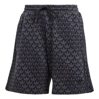 adidas (WMNS) adidas originals Trefoil Monogram Shorts Black II3189