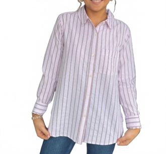 Dylan Jessie 1 Pocket Shirt In Petal