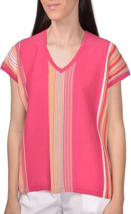 Gran Sasso Stijlvolle Sweaters - Dames - T-shirts - Roze - M - Tops