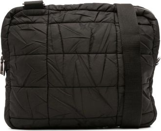 Prada Pre-owned Quilted Crossbody Bag - Dames - Vintage Schoudertas - Zwart - ONE Size - Vintage
