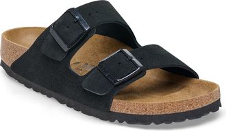Birkenstock Womens Arizona Sandals in Black Suede - Size UK 7