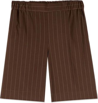 Oltre Short Shorts - Dames - Korte Broeken - Bruin - L - Linnen - Korte Broeken
