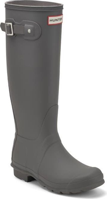 Original Tall Waterproof Rain Boot in Dark Gray 020 at Nordstrom, Size 11