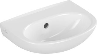 Villeroy & Boch O.novo Fontein - 360 x 275 x 145 mm - glans wit Alpin (wit) - met overloop