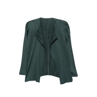 Pleats Please Issey Miyake Pleated Crossover-front Top