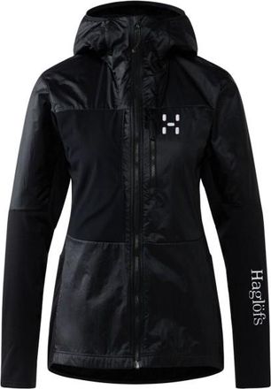 Hagl&ouml;fs Nallo Touring Hybrid Mid Fleecejacke f&uuml;r Damen | schwarz