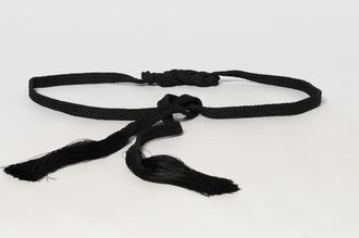 Forte_Forte Cintura Forte Forte in tessuto intrecciato con nappe