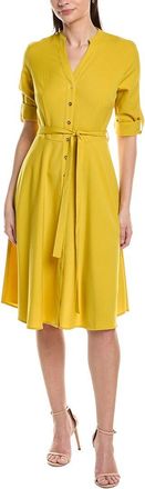 Sharagano Short Sleeve Shirtdress